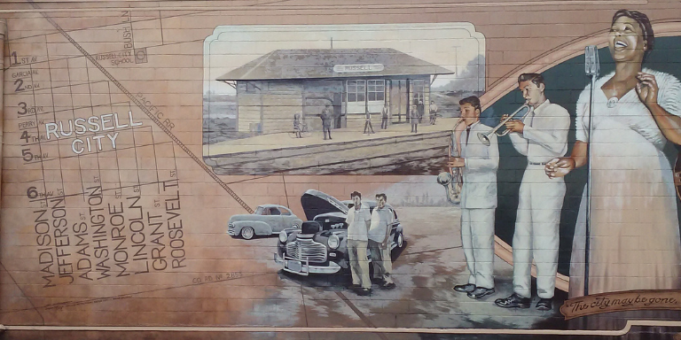 Mural image of Russell City