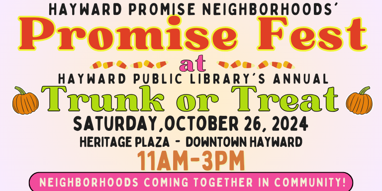 Promise Fest flyer, October 26, 11am - 3 pm