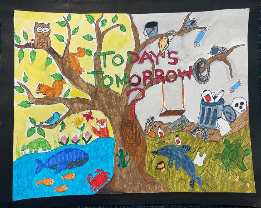 Sophie Espinoza 2nd Place Winner Poster Contest (High School)