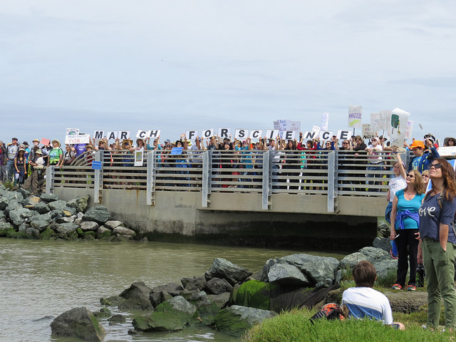 Hayward Shoreline March for Science