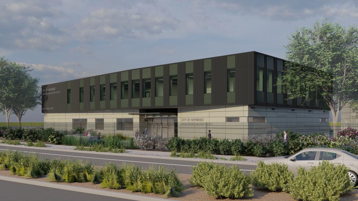 WRRF Administration Building rendering