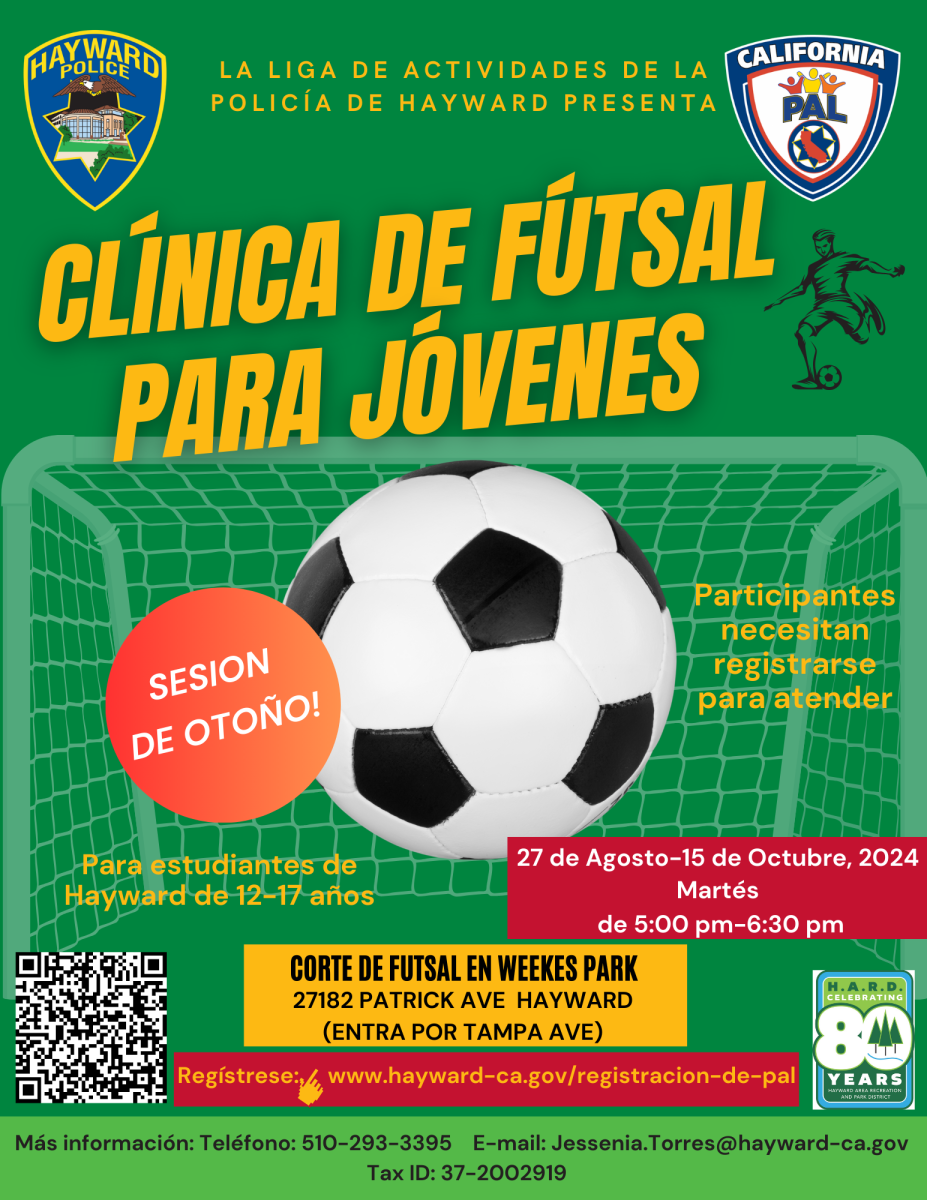 2024 Fall Pal Youth Fútsal Clinic Flyer (Spanish)