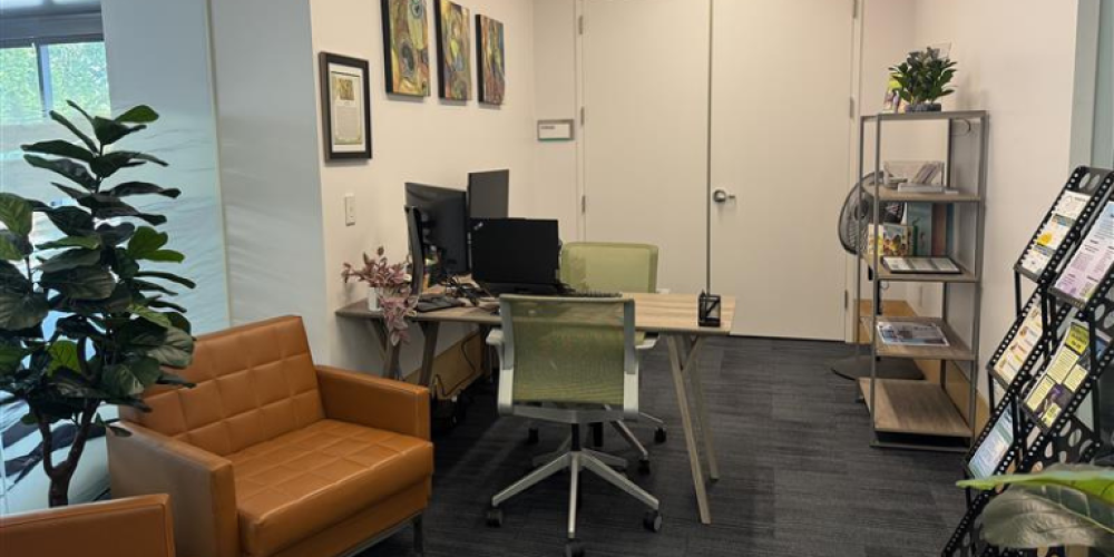 The Community Hub office