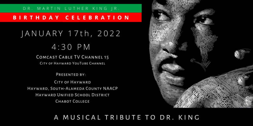 MLK event postcard