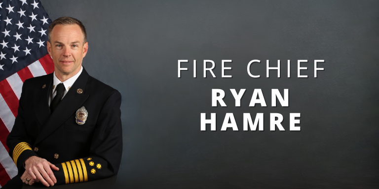 Fire Chief Ryan Hamre