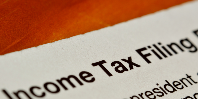 Income Tax Filing Document