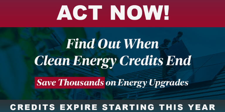 Clean Energy Credits Flyer