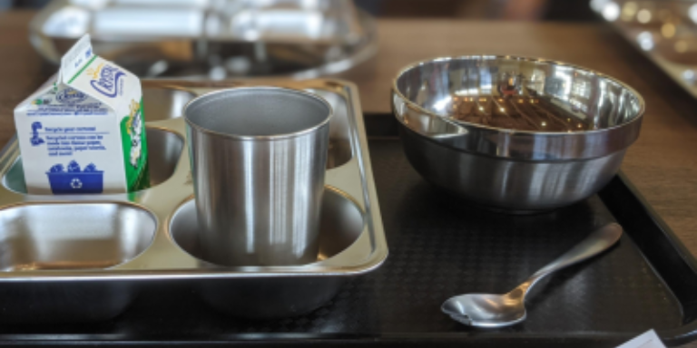 Reusable school lunch foodware