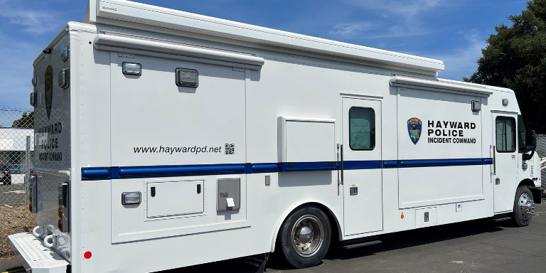 white tactical vehicle