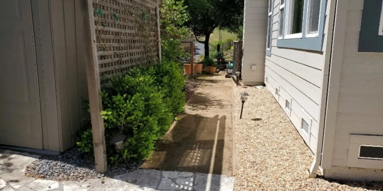 Zone 0: Ember-Resistant Zone (0-5 feet) around a home.