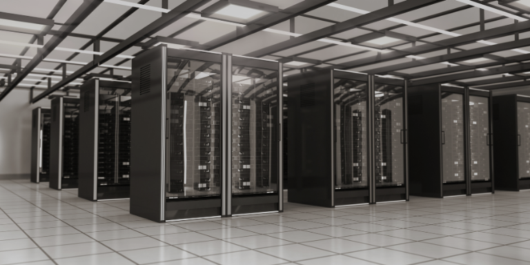 A room full of computer servers