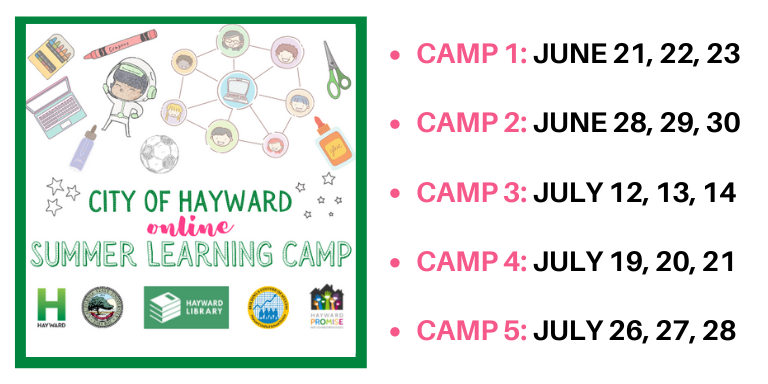 A cartoon child floating in a space suit next to toys and learning supplies